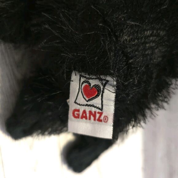 GANZ Webkinz Gorilla HM040 Black Stuffed Animal Plush Beanie 8" - No Code - Picture 4 of 8